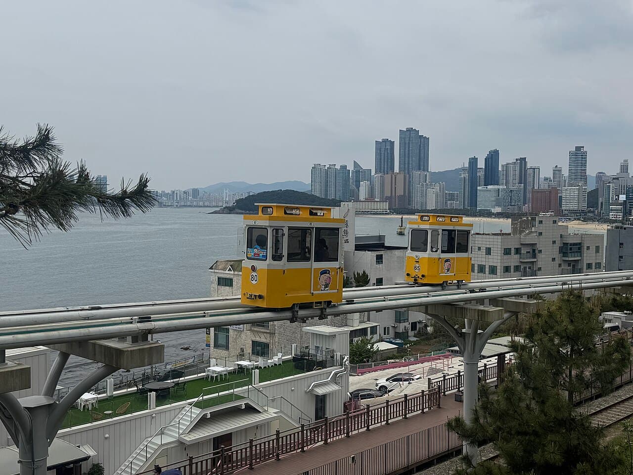 해운대 블루라인파크 해변열차